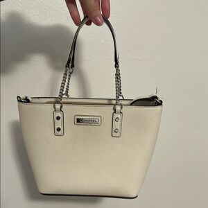 Calvin Klein Cream Tote Bag